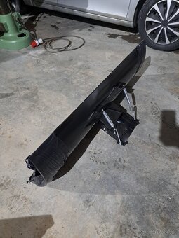 Snežný pluh na štvorkolku/malotraktor - 6