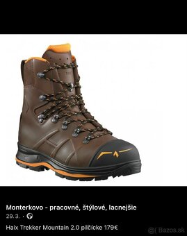 Oblečenie pre pilčíckov/do lesa - nohavice, bundy, obuv MIX - 6