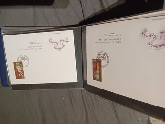 Lichtenštajnsko FDC v albume - 6