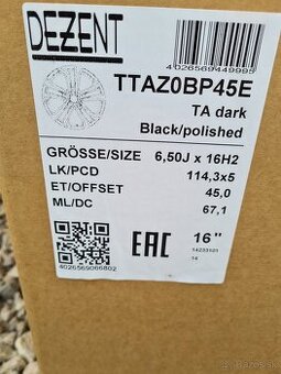5x114,3 R16 Hyundai, Kia, Nissan, Renault New - 6
