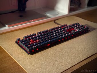 HyperX Alloy FPS Cherry MX Red + custom PBT keycaps - 6