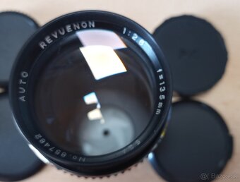 Pentax PK Auto Revuenon Objektiv Set 28mm a 135mm 1:2.8 - 6