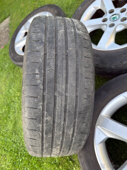 Original alu disky skoda octavia 2 205/55 R16 5x112 - 6