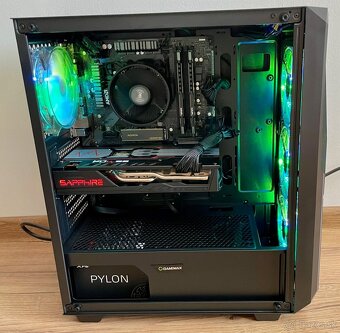 Herný PC - R5 5500,RX 5700XT 8GB,16GB RAM,1TB NVMe,650W - 6