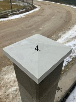 Betónové striešky, dlažba - 6