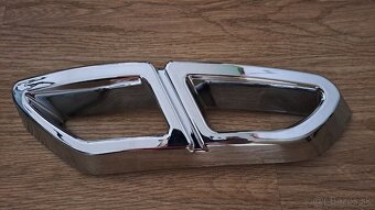 VW Passat B8 R-line NEREZ chrómové koncovky výfuku - 6