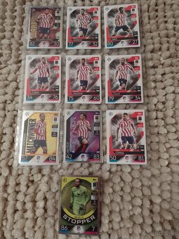 Futbalové karty - muži - 6