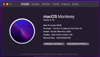 MACPRO - 64 GB RAM - 256 GB SSD - 6