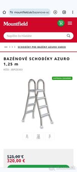 Schodiky k bazenu AZURO - 6