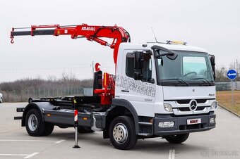 MERCEDES 1222 NOVÝ HÁKOVÝ NOSIČ KONTAJNEROV HYDRAULICKÁ RUKA - 6