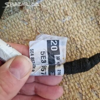 Prodám prave zpětné zrcátko octavia 4 8 pin - 6