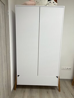 Detská skriňa, komoda, prebaľovací pult. - 6