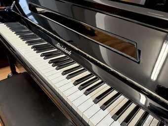 Nemecké piano Steinbach, čierne, veľmi dobré ako nové, záruk - 6