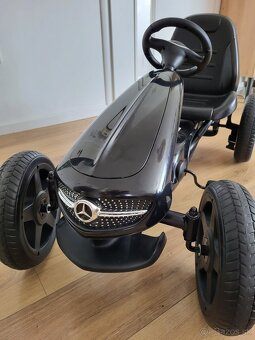 Šlapacie autíčko MERCEDES BENZ GO KART - 6