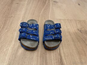 Detské sandálky25 a 26, papuče Rak 23a kožené 22 - 6