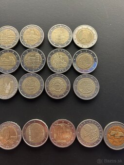 2€ mince, mix rôzne, zberateľské, euro, - 6
