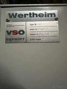 Trezor Wertheim 50x60x85cm - 6