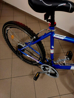 Horský odpruž bicykel stav novy pár krát použitý - 6