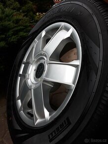 alu R17 6x114,3 Nissan Navara, Pathfinder, pneu 255/60 - 6