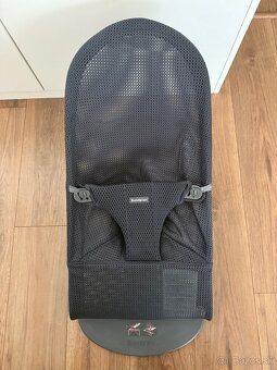 Detské ležadlo BabyBjörn Lehátko Bouncer BLISS Anthracite Me - 6