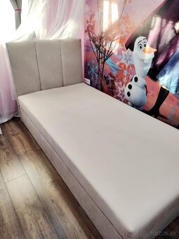 Predam postel + topper 100 x 200 + ulozny preistor - 6