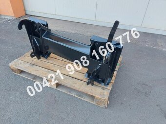 Nový adaptér, redukcia traktor, čelný nak / bobcat, jcb, cat - 6