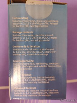 Radiátorová hlavica smart bluetooth - 6