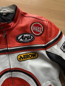 Kožená moto bunda Lucky Strike - 6