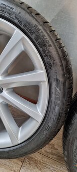 Predám Orginal VW elektrony 5X112 R18 235/40r18 - 6