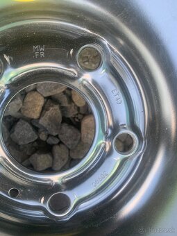 Predám koleso 5x114,3 R117; R16 ako rezervu tenkú - 6