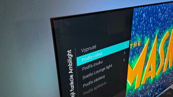 Predám vlajkovú loď 65" OLED AmbilightTV s Bowers & Wilkins - 6