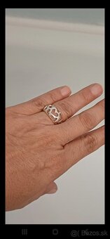 Strieborný prsteň - 6