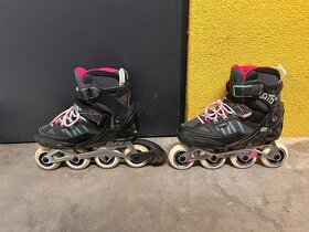 SET Detské korčule na ľad, kolieskové korčule a chrániče - 6