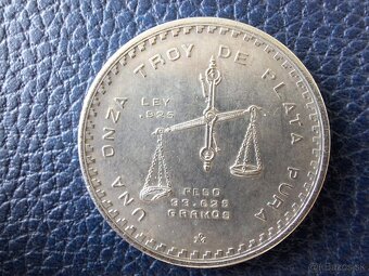 Strieborné mince Morgan dollar a Mexiko - 6