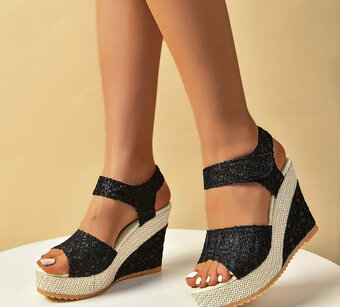 Sandalky na platforme novee - 6