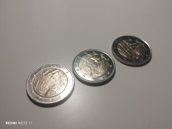 0,5€ 1€ 2€ zberateľské mince - 6