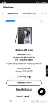 Predám Samsung Galaxy S24 Ultra 256 Gb. Top Stav ako nový - 6
