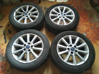 originál disky ford 5x108 +zimne gumy - 6