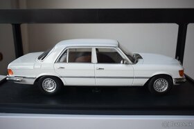 predam 1:18 Mercedes-Benz S-class 450 SEL 6.9 1975 biela - 6