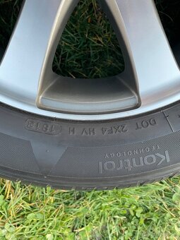 Na predaj komplet disky plus pneu zn. GEPARD WHEELS - 6