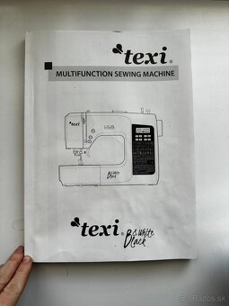 Šijací stroj TEXI BLACK&WHITE - 6