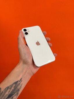 Apple iPhone 11 64gb - TOP STAV - White - 6