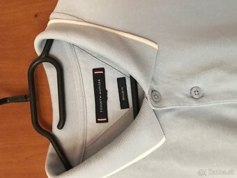 TOMMY HILFIGER originál belasé pánske polotricko L/XL - 6