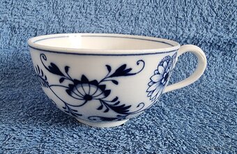 Starožitná porcelánová šálka - MEISSEN - 6