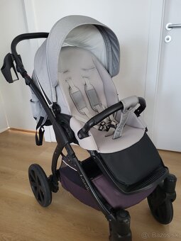 Kočík Noordi Fjordi + vajíčko Cybex Aton 5 - 6