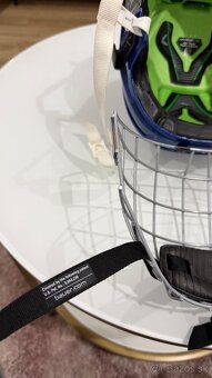 ✅ HOKEJOVÁ PROFI PRILBA - BAUER HYPERLITE = M - L = BLUE ✅ - 6