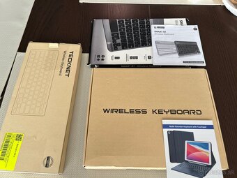 3x Bluetooth klavesnice / nove. tablet ipad GoogleTV a PC - 6