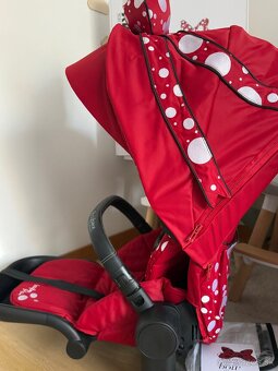 Poťah cybex priam 4.0 petticoat red nový - 6