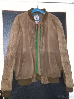 Pánska kožená bunda veľ. M - 6