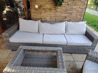 Záhradné sedenie TEAK IT Singapur XL - 6